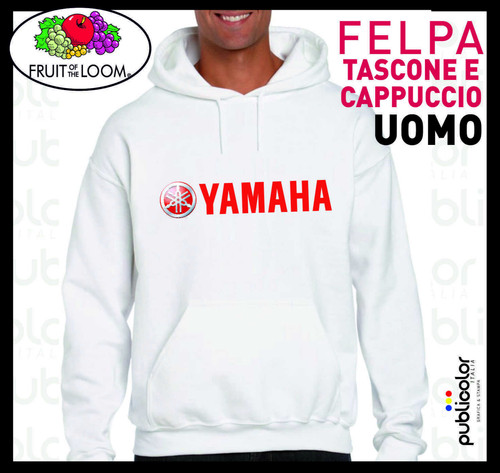 Felpa cappuccio tascone - felpa, uomo