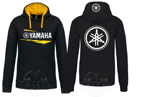 Felpa bicolore yamaha con - ,