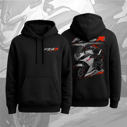 Felpa con cappuccio - , moto