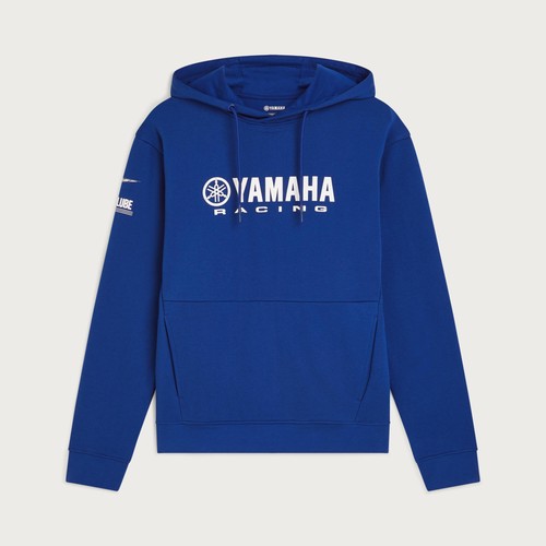 Felpa con cappuccio blu