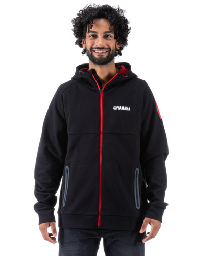 Felpa con cappuccio zip - con,