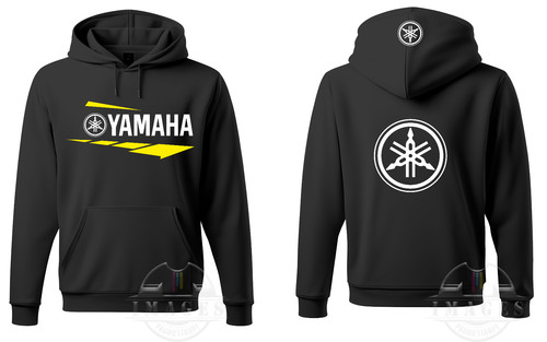 Felpa yamaha con - con, cappuccio